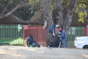 Outdoor Barbershop