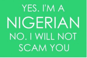 I am Nigerian